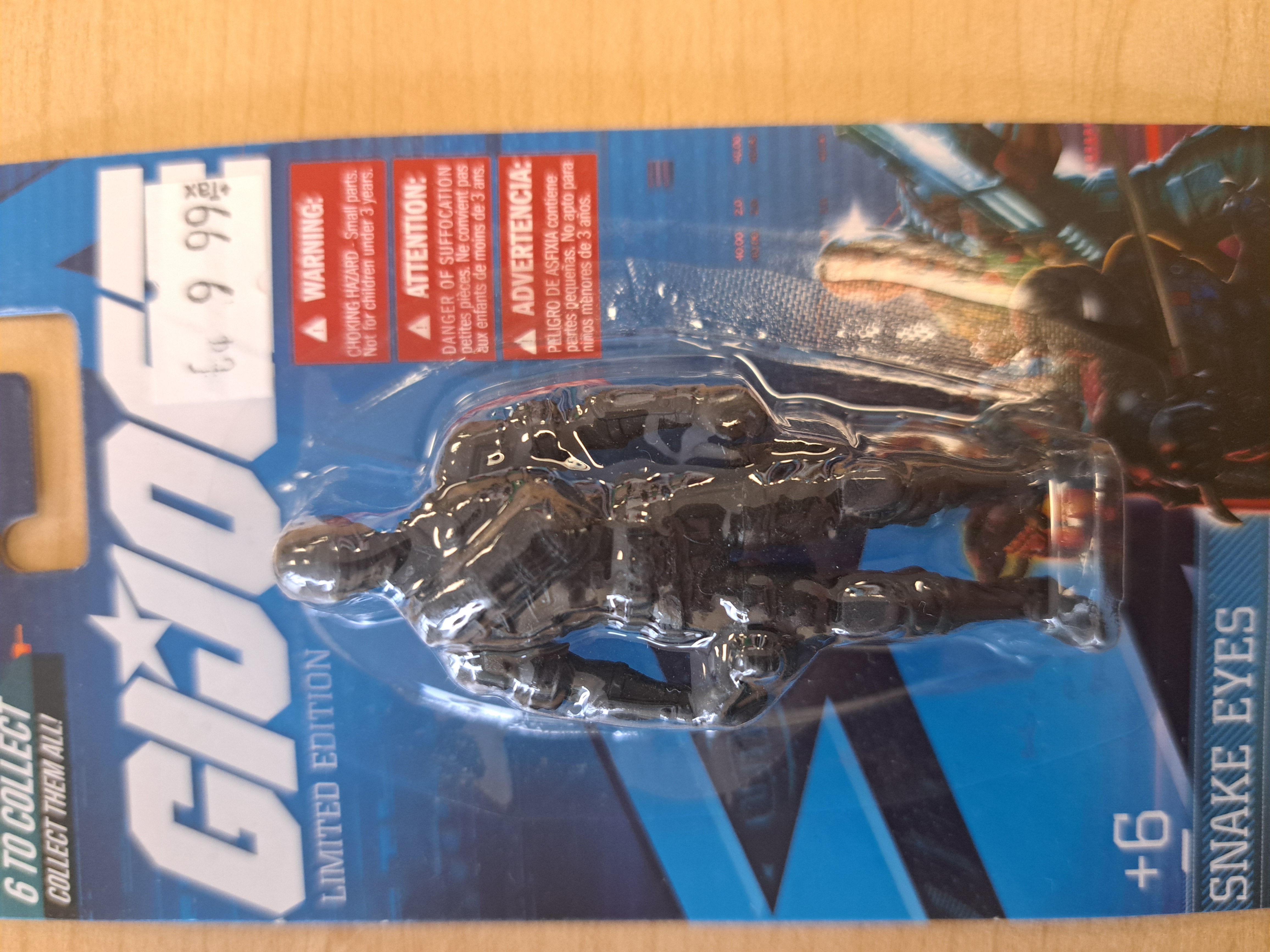 figurine mini gi joe snake eyes
